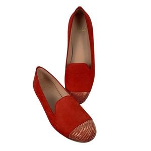 Stuart Weitzman Studded Loafers Size 7.5